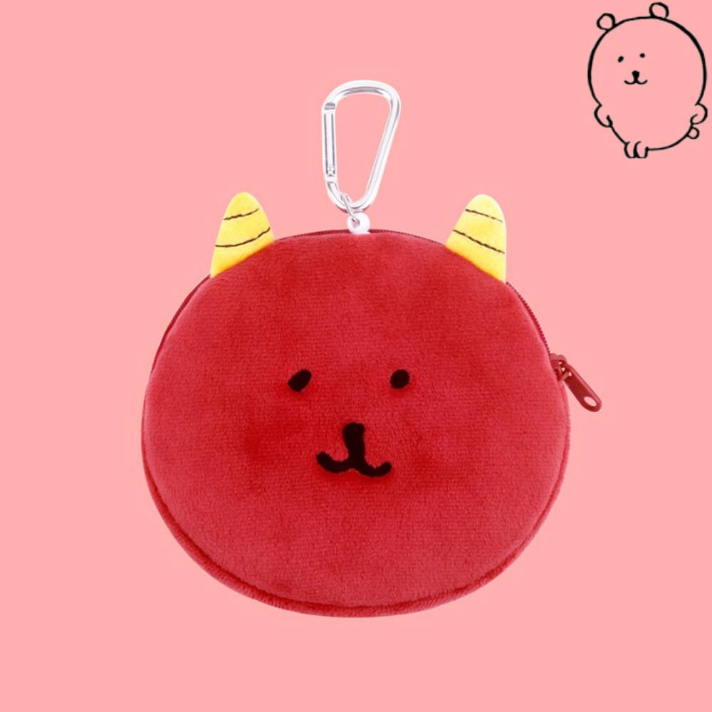 담곰이 얼굴 파우치 - 도깨비 14cm 동전지갑