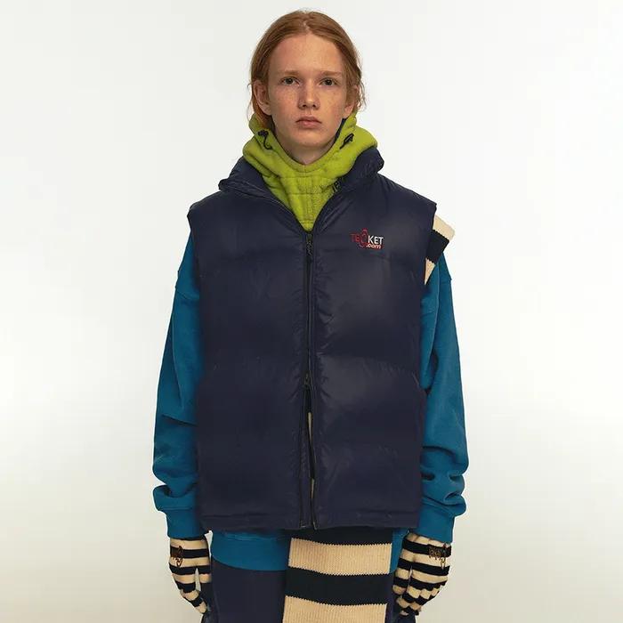 Dot-com Down Vest Navy