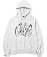 Boomerang Logo Pullover Hood-Grey