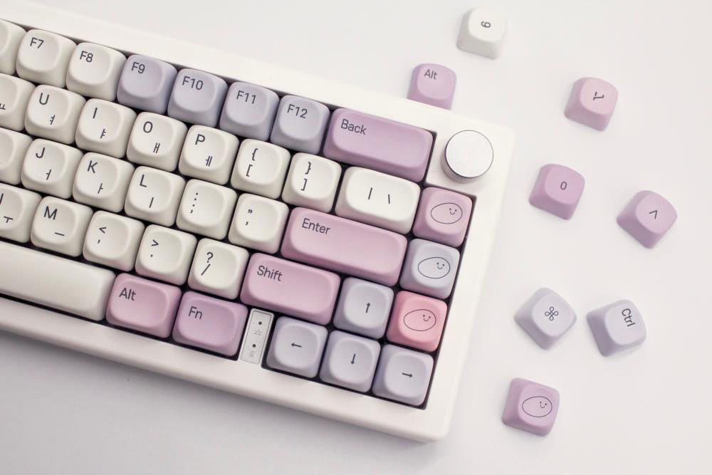 [페블온 제작] 블루밍 MOA 한글 키캡 (125key)