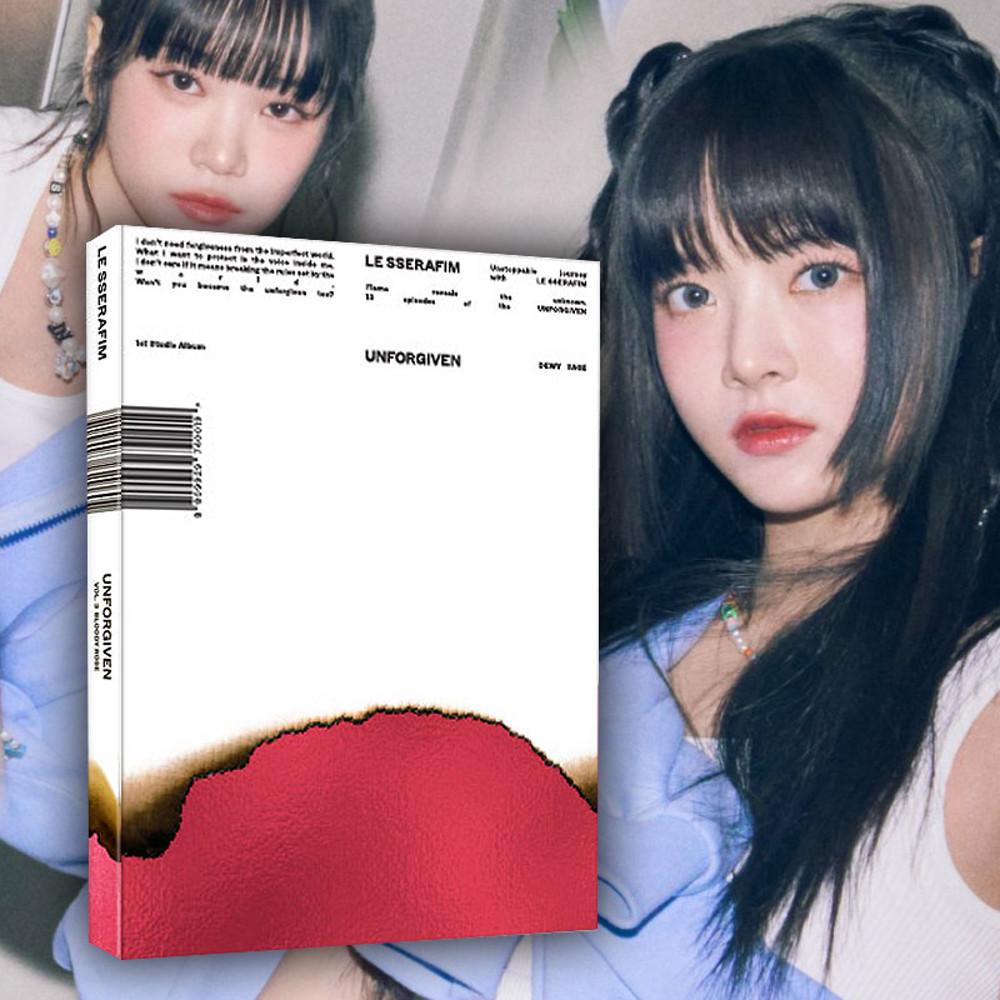 르세라핌 정규 앨범+특전 UNFORGIVEN 언포기븐 포토북 Vol1 노래 굿즈