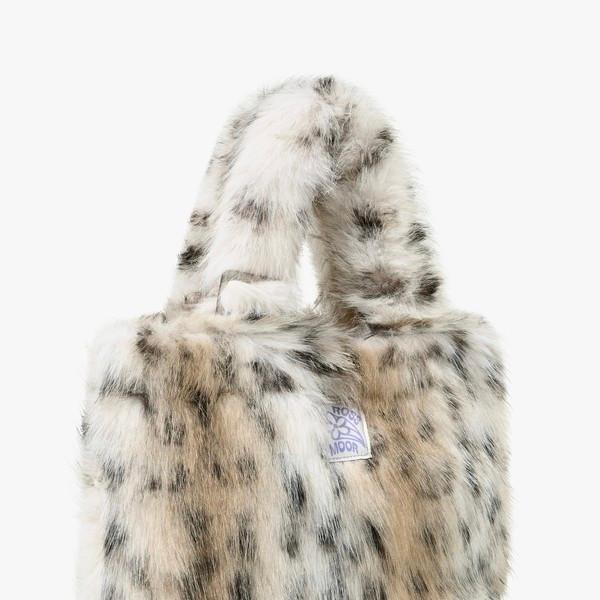 Ugly mini fur bag _ leopard