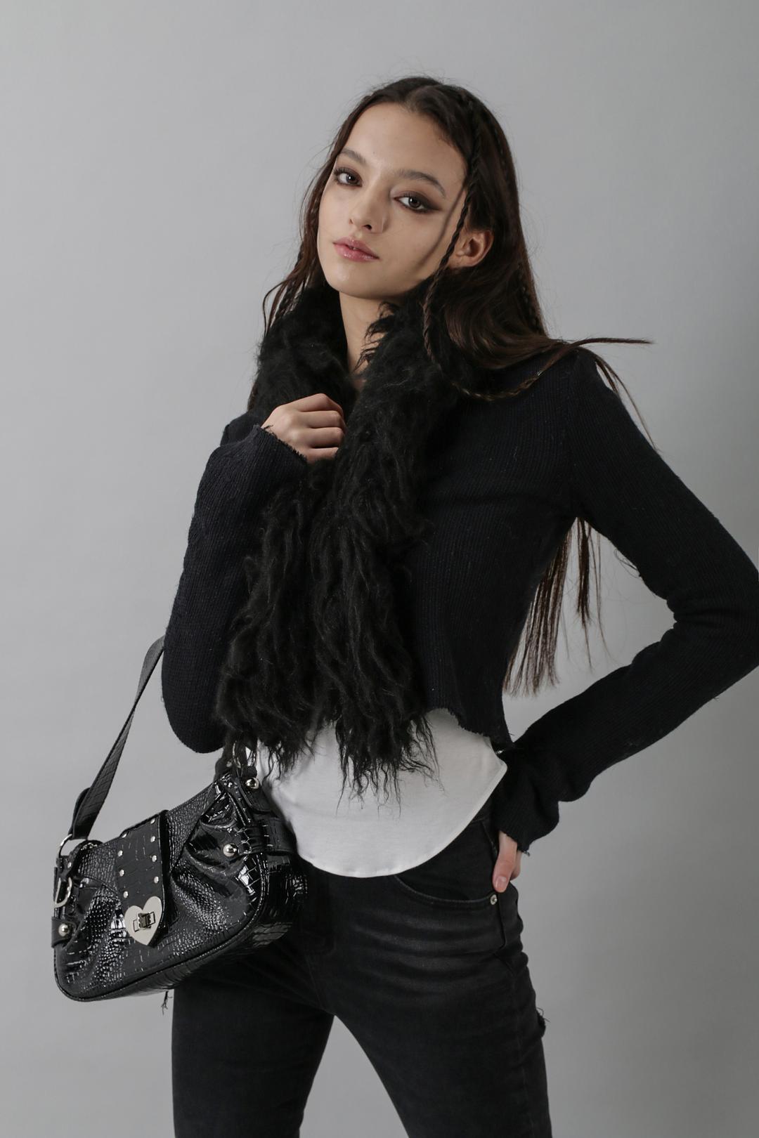 COLLAR FUR CD (BK)