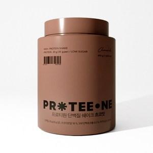 프로티원 단백질쉐이크 초코맛, 490g, 1개