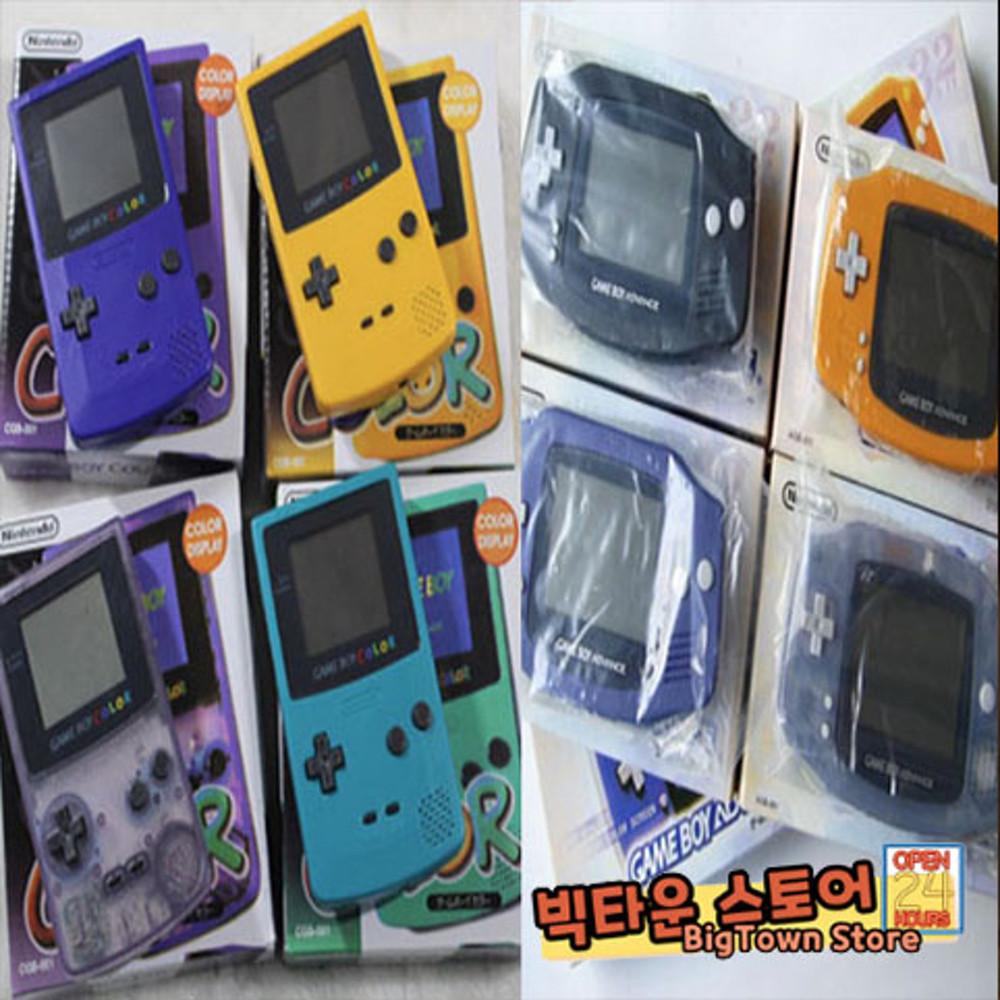 게임보이 컬러 어드밴스 GBC GBA 닌텐도 휴대용 레트로게임기 미니 오락기 가정용 고전