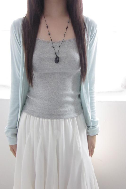 히피디피 slender open cardigan (3color)