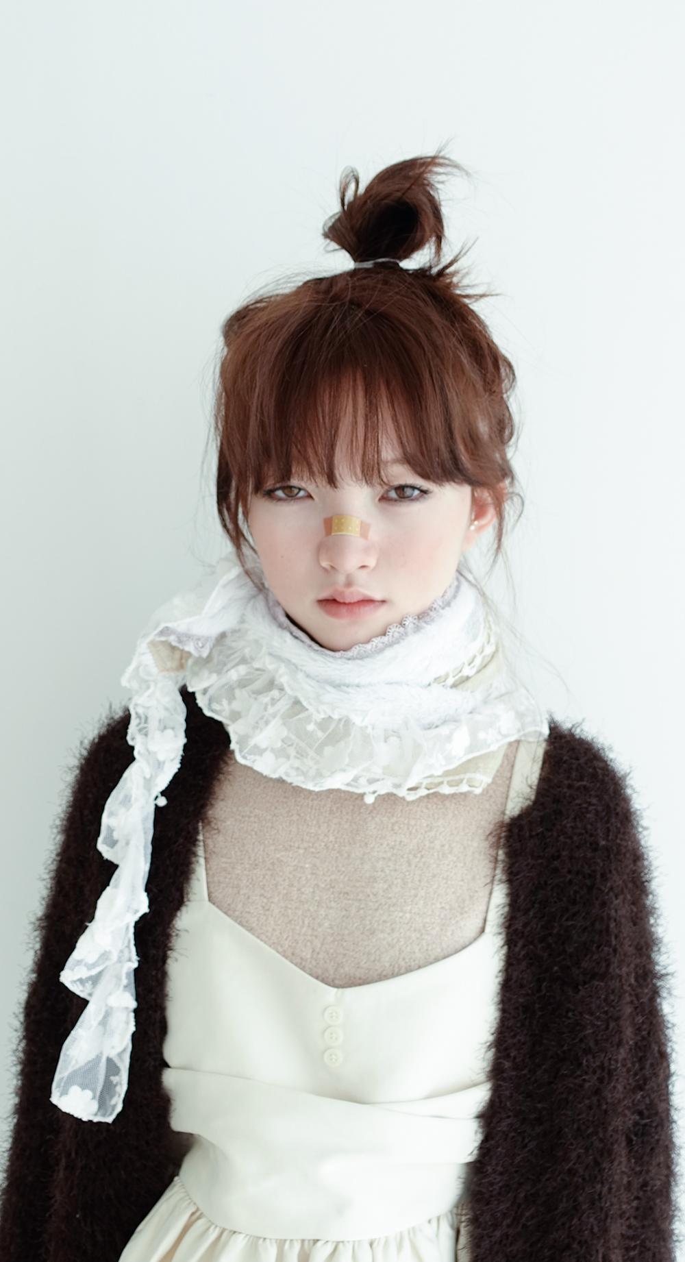 fur lace trimmed scarf