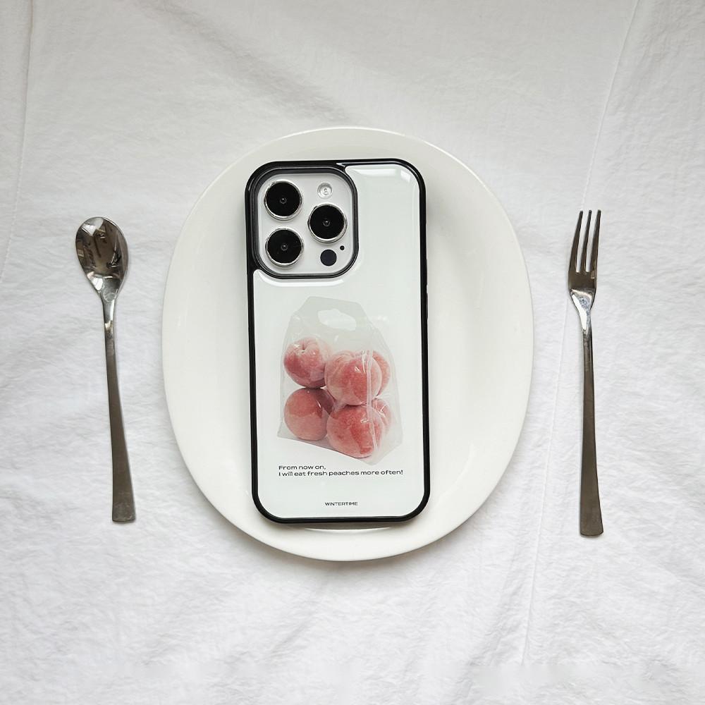 윈터타임/ 에폭시케이스 have peach
