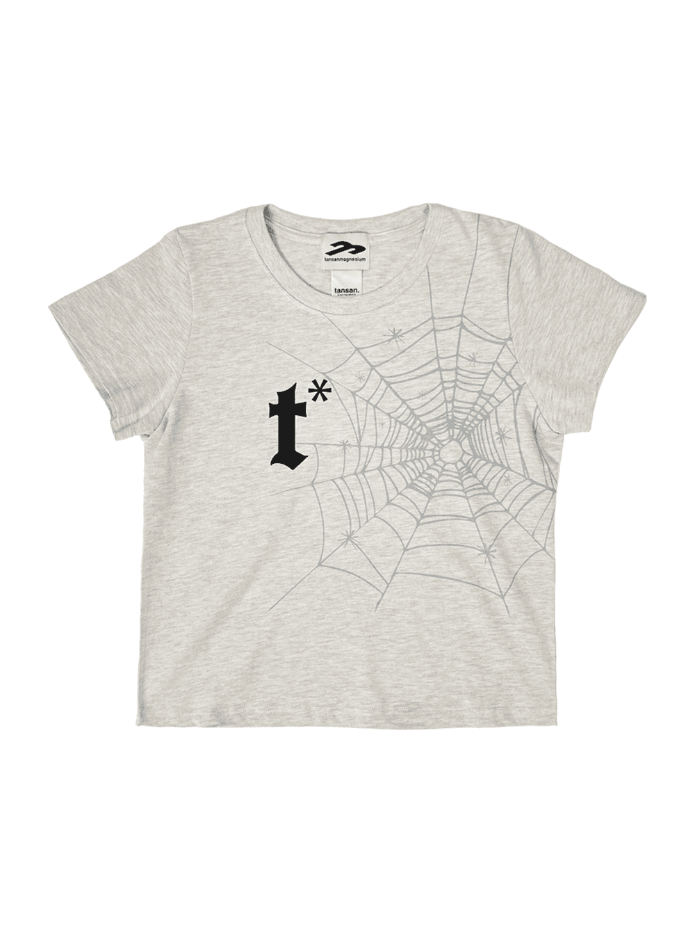 W Spider Web Tee in Ivory