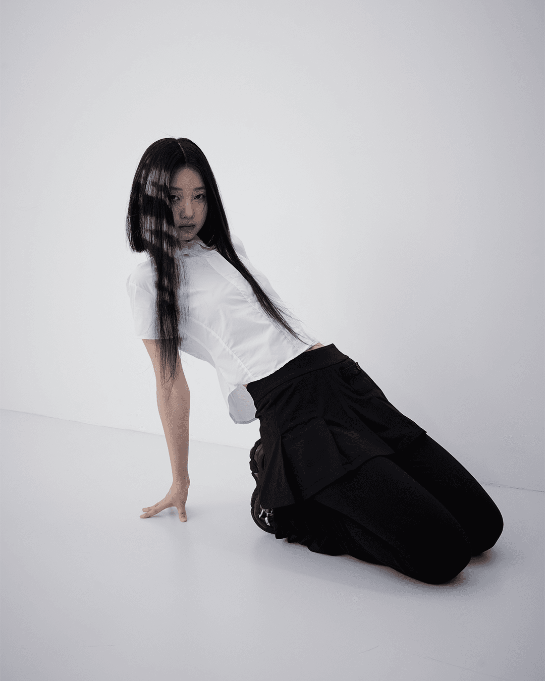 (1st drop) Crop shirt