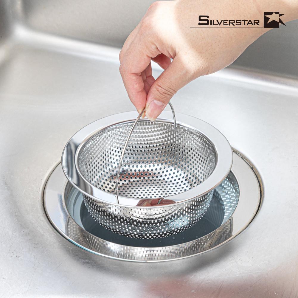 싱크대 스텐 304 거름망 배수구 망 음식물 거름통 개수대