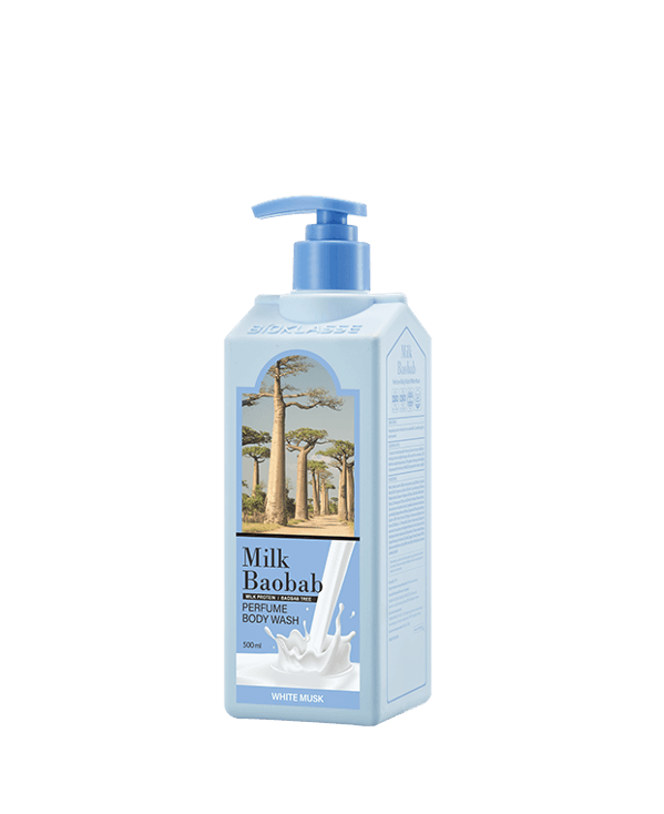 밀크바오밥 퍼퓸 바디워시 화이트머스크 500ml