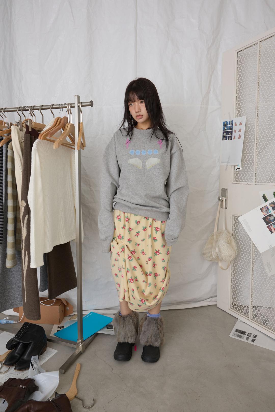 unreal angel sweatshirt_melange