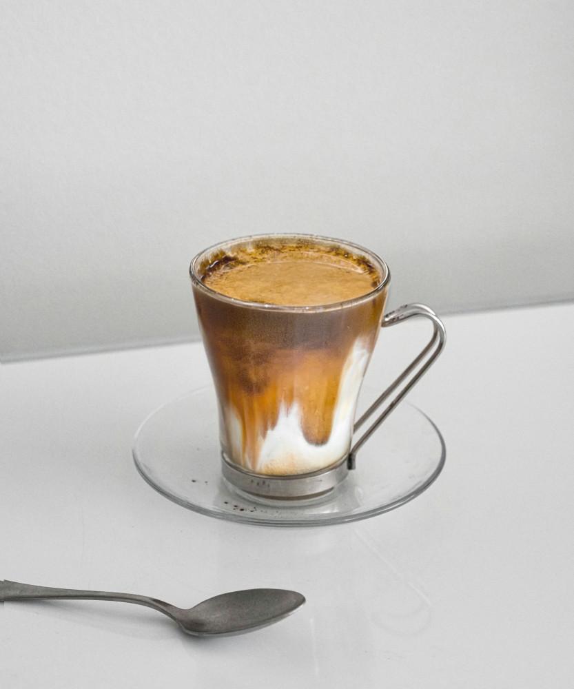 (인쇄가능) 스텐손잡이 홈카페 커피잔 플랫화이트잔