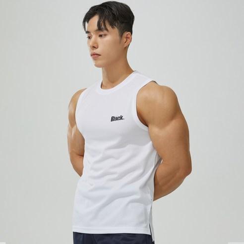 블랙몬스터핏 남성용 쿨링 기능성 슬리브리스 - 트레이닝복 | 쿠팡