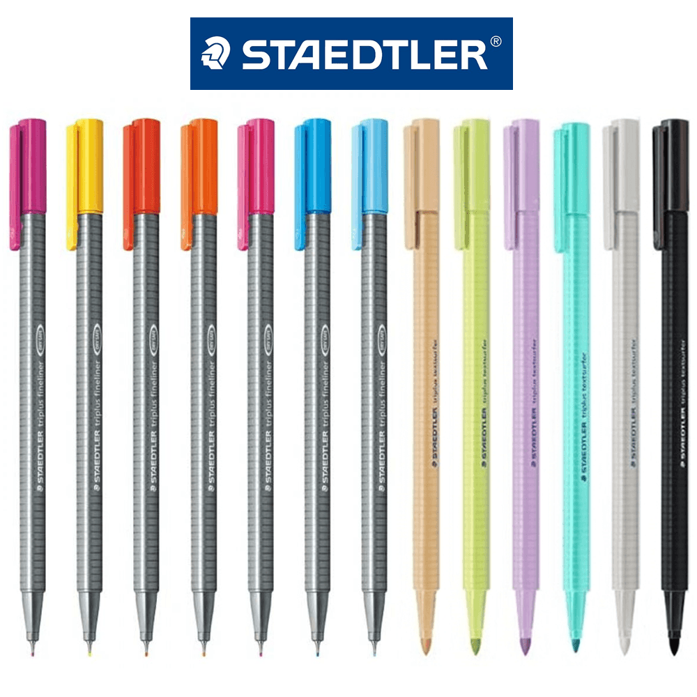 독일 스테들러 트리플러스 화인라이너 삼각형 선명한 펜 0.3mm
