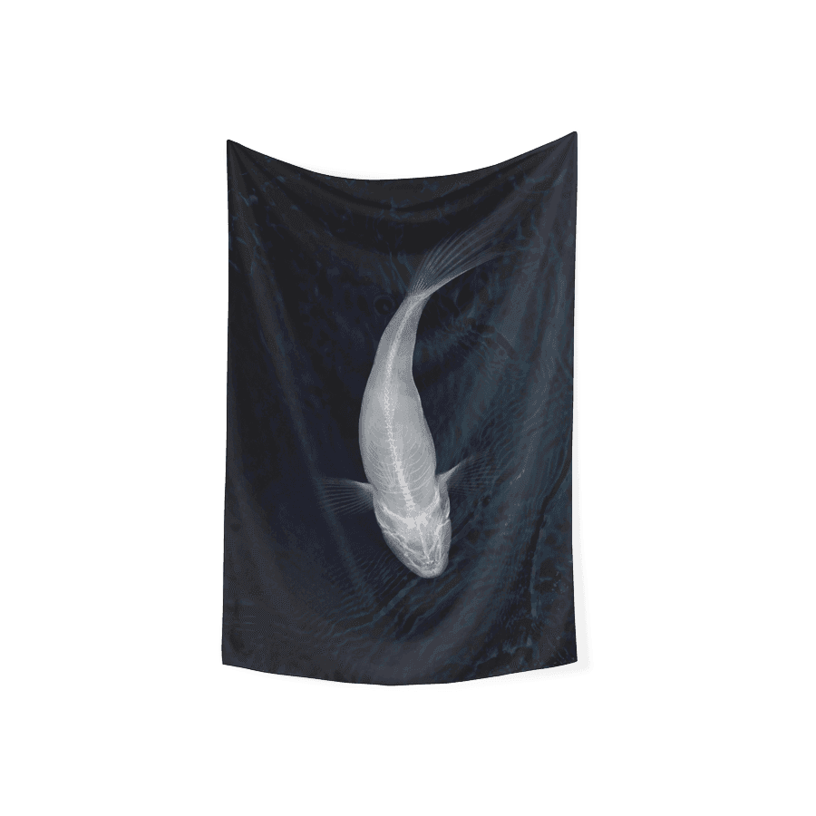 닌자교습소zip fish X-ray chiffon curtain ㅣ 마플샵