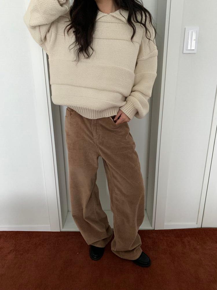 Pretty collar knit (3c)