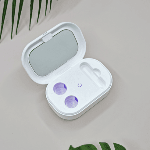 아이포레 듀얼 UV 초음파 렌즈세척기 자외선 살균 초음파 렌즈 세척 - 렌즈관리용품 | 쿠팡