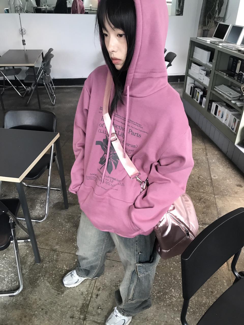 lily hood tee (3color)