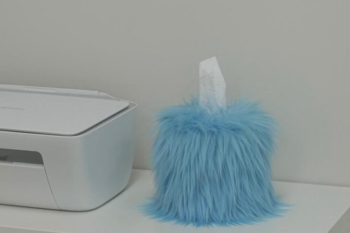 프아르 티슈케이스 라운드 poil tissue case_ round
