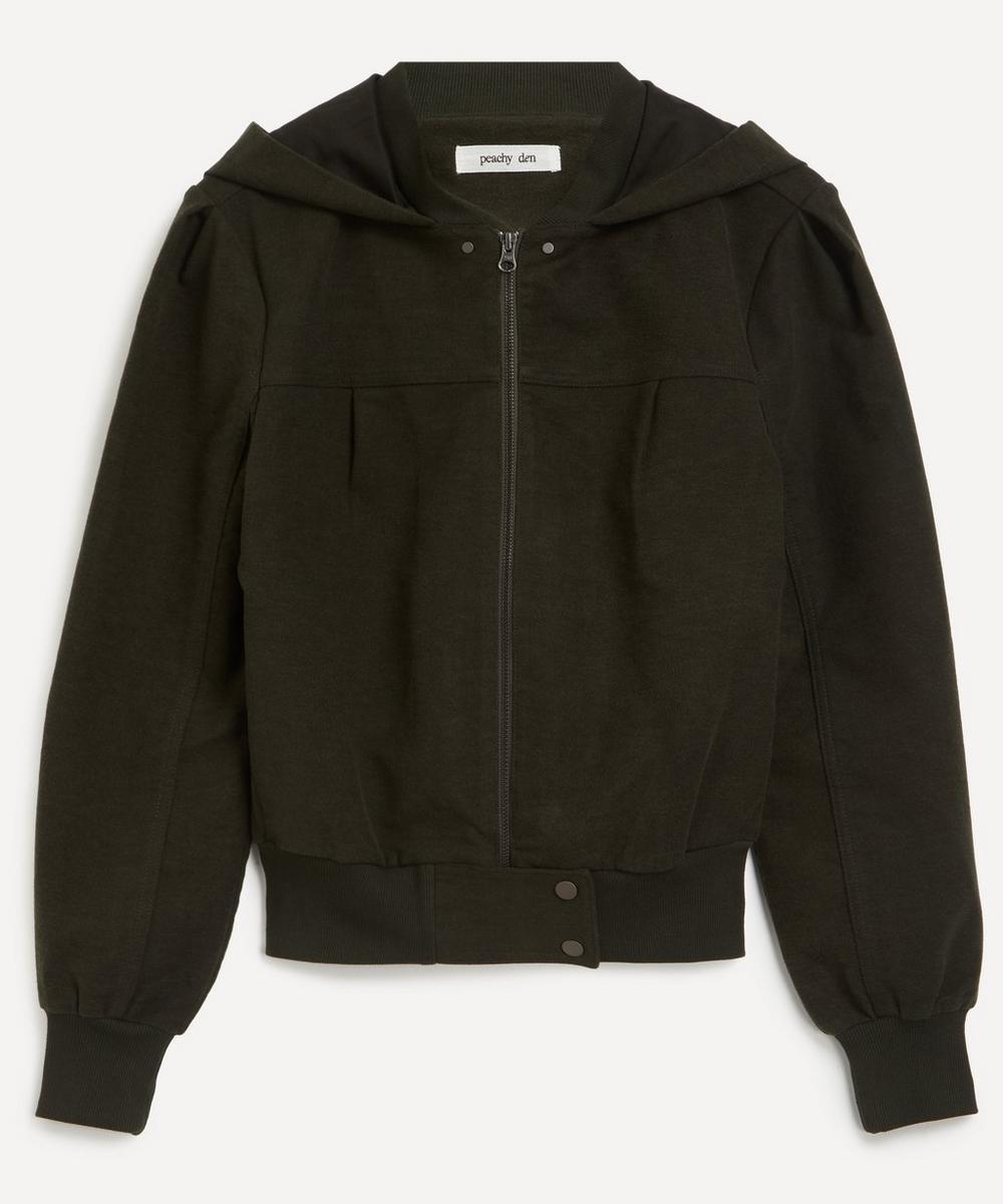 Edie Olive Bomber Jacket