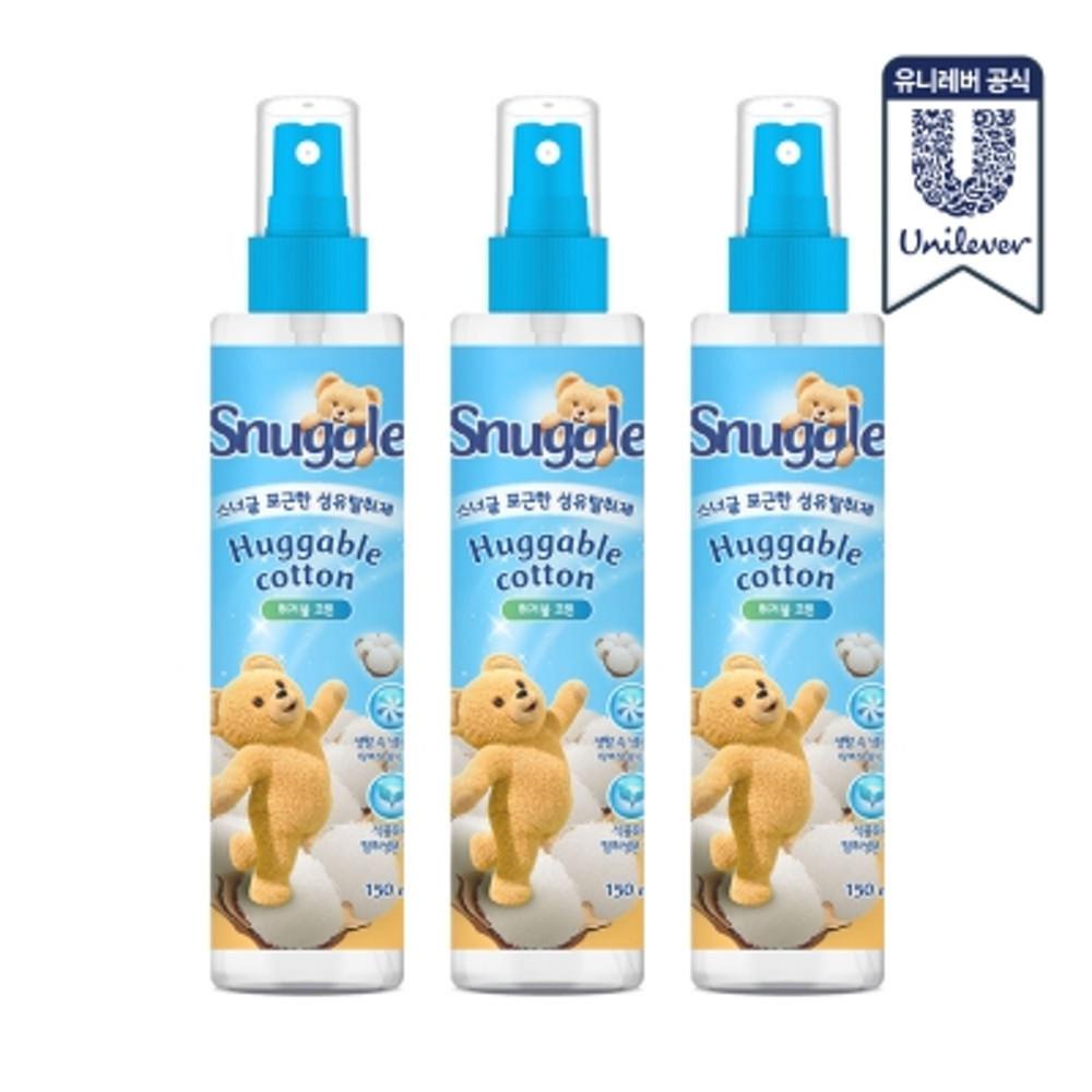 [텐바이텐]스너글 섬유탈취제 허거블 코튼 150ml 3개