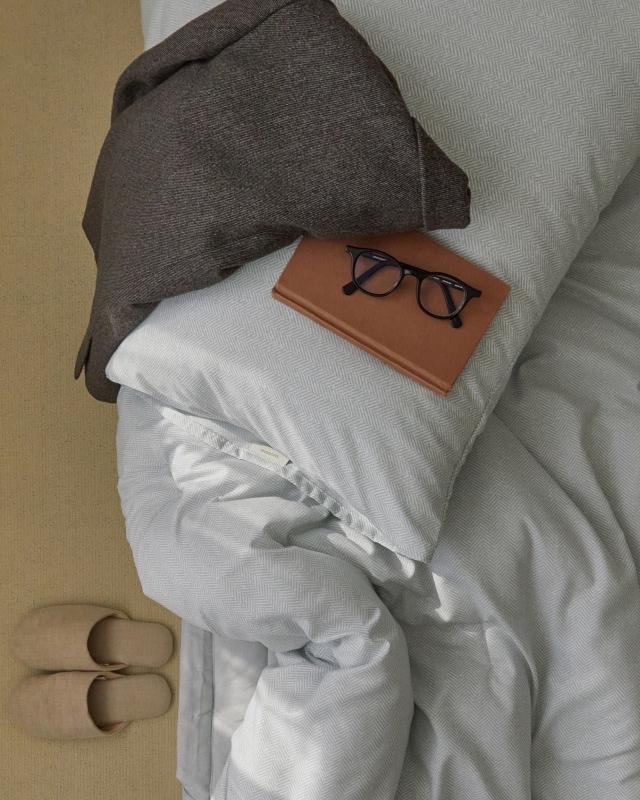 자가발열 테일러웜 한파 겨울 차렵이불-2컬러(SS/Q/K)