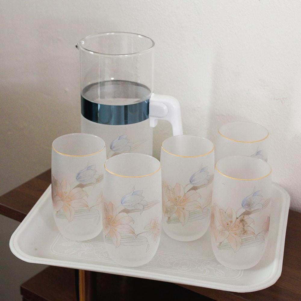 일본 빈티지 물병 세트 보리차 컵