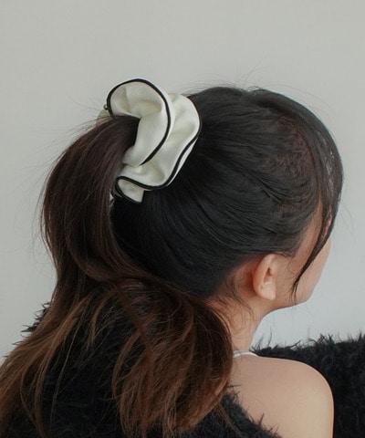 PIPING SCRUNCHIE (2 COLORS)