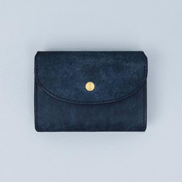 【Iru×IKENOHATA GINKAWATEN】PUEBLO LEATHER COMPACT WALLET Brass / 受注生産 2月上旬〜2月中旬 発送予定