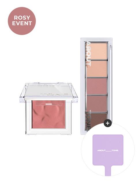 [단독/미니 거울 증정]  리턴 투 베이직 섀도우 팔레트+ 플러피 웨어 블러셔