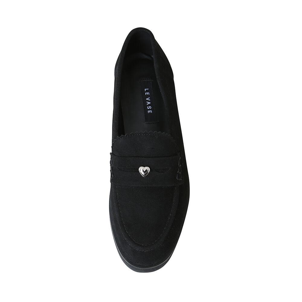LOVE PENNY LOAFER ( BLACK SUEDE )