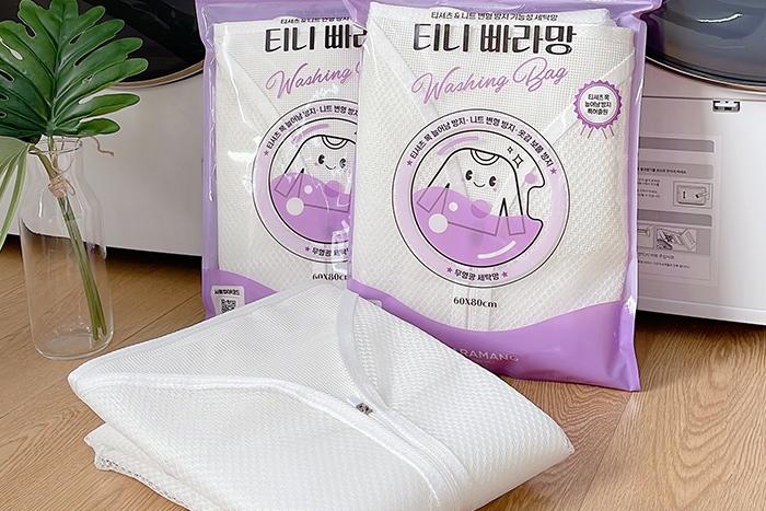 1+1 무형광 니트전용 세탁망 / 목늘어남 방지 특허 / 티니빠라망