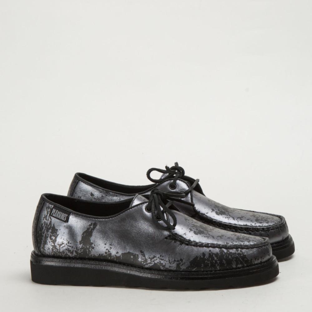 SPERRY X PLEASURES CAPTAINS OXFORD VIBRAM PLEASURES SILVER MULTI