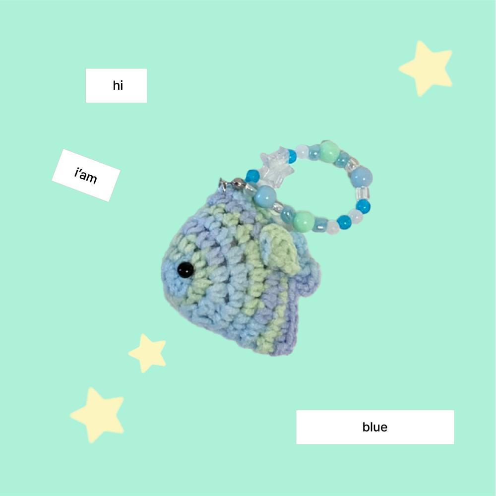 lucky fish (blue)