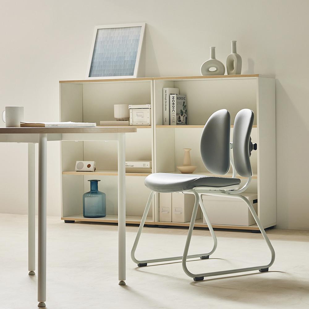 듀오백 D 043W 플러스 공부의자 회의실의자 컴퓨터 학생의자