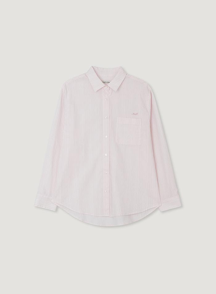 OLI STRIPE SHIRT_LIGHT PINK