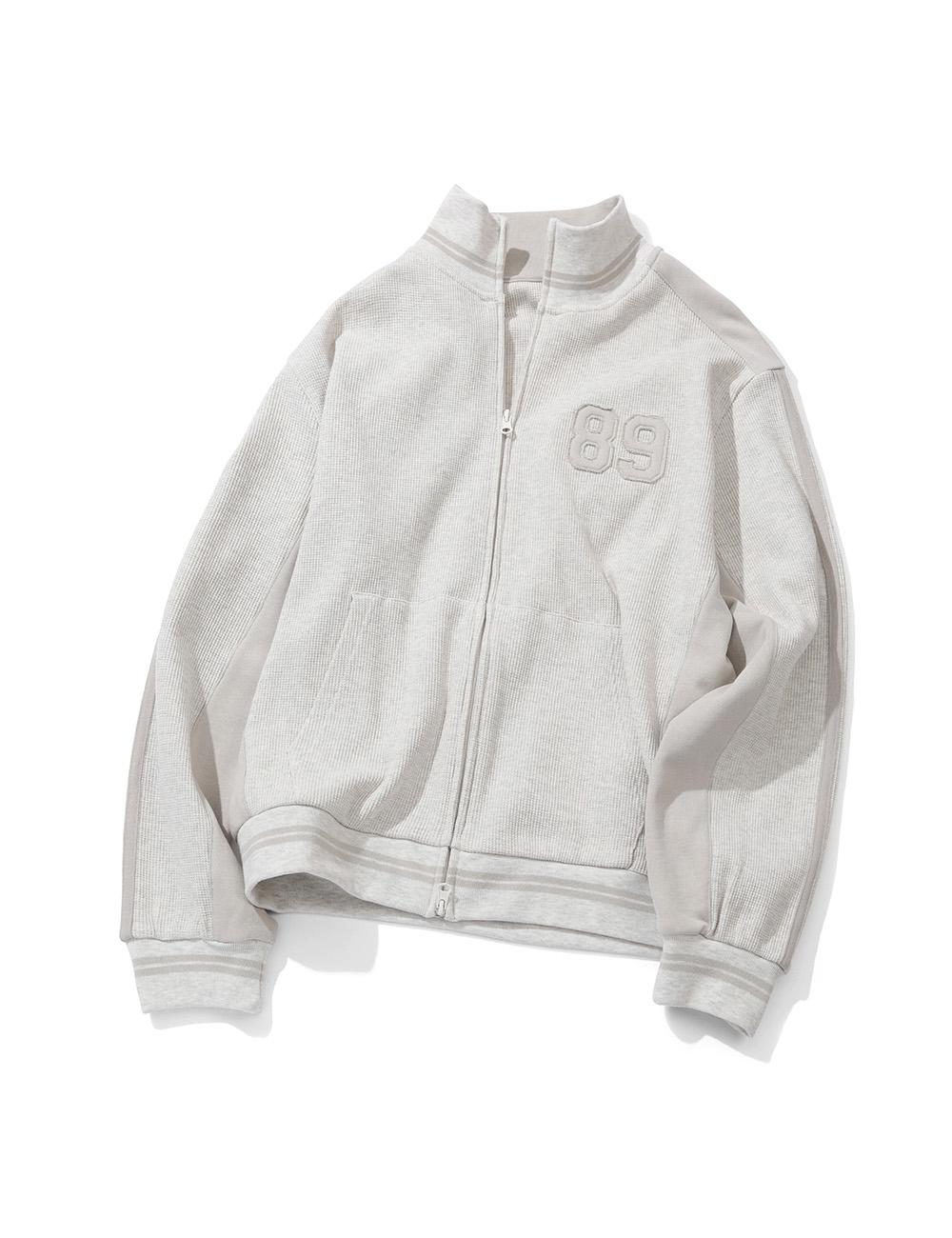 [MEGA]에어플로우 와플 트랙 자켓 [BEIGE]_SEJK022BEIGE