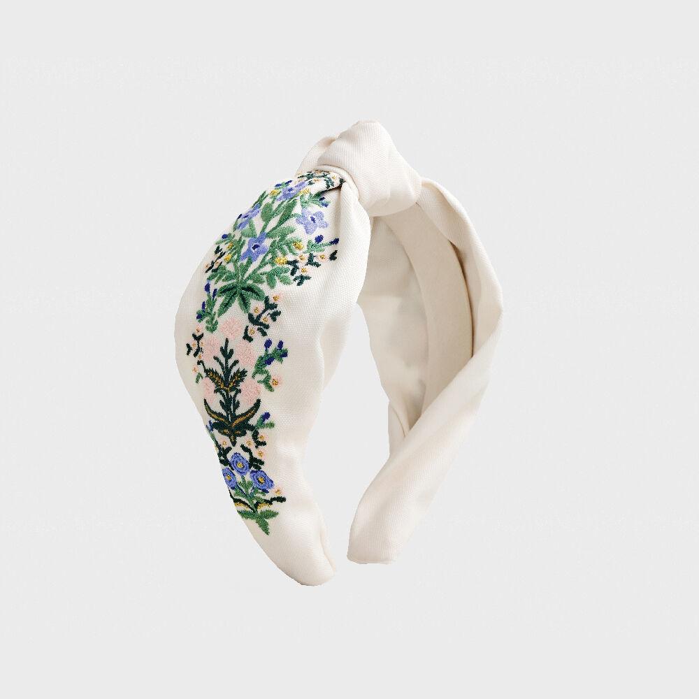 라이플페이퍼 Lottie 자수 머리띠