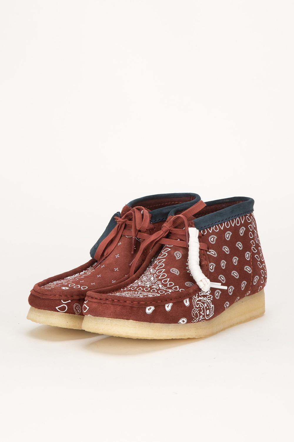 (22FW) WALLABEE BOOT - BRICK PAISLEY