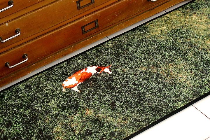 워셔블 극세사 감성 풍경 논슬립 욕실 주방 현관 침실 거실 포인트 러그 발매트 2종