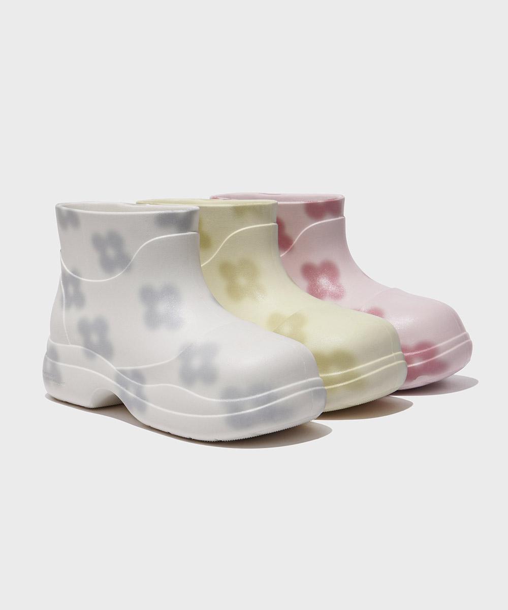 [06.11런칭][X MINJUKIM] FLORAL SHADOW BOOTS SHORT - 3color