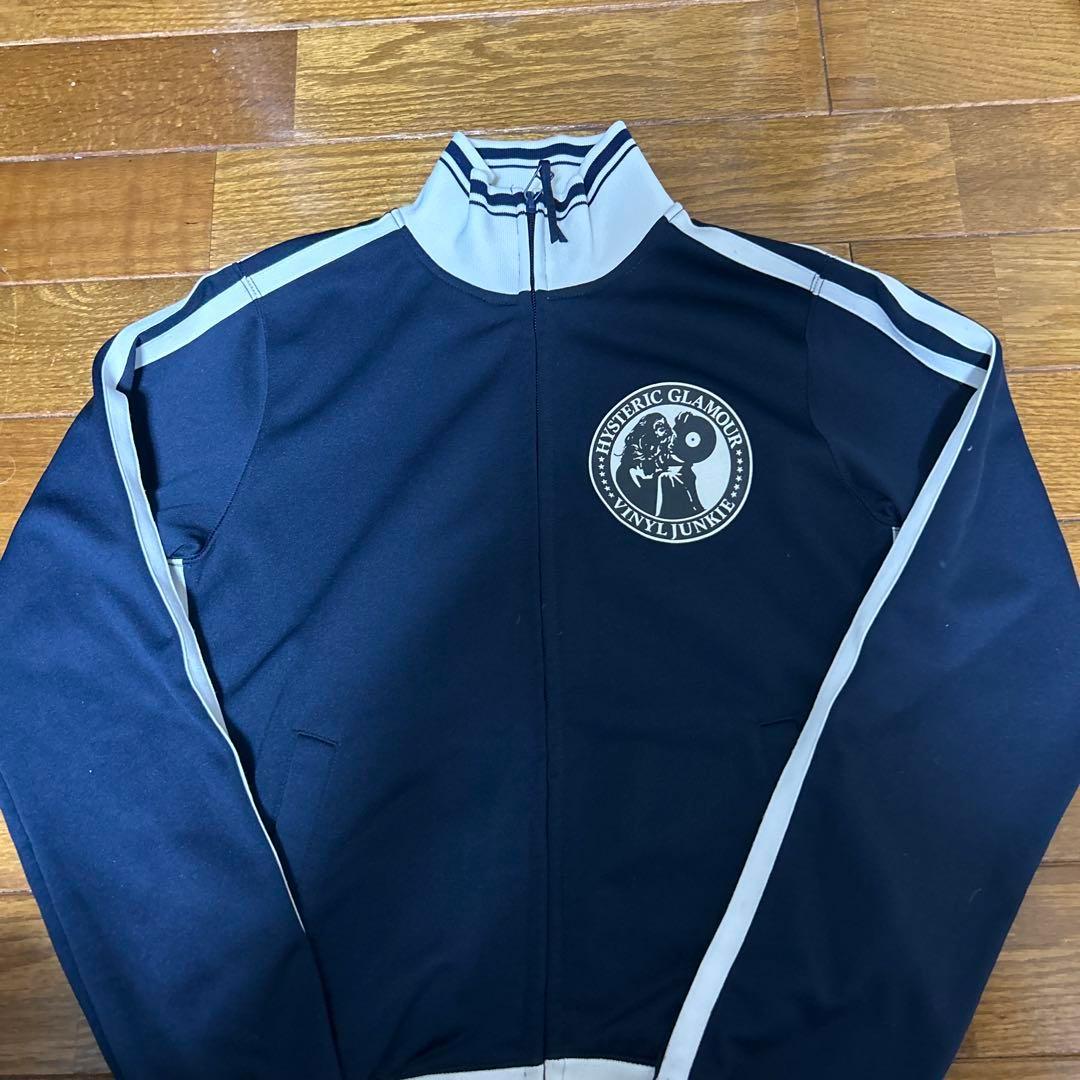 希少 HYSTERIC GLAMOUR VINYL JUNKIE ジャージ hysteric glamour vinyl junkie ジャージ 히스테릭 글래머 hysteric