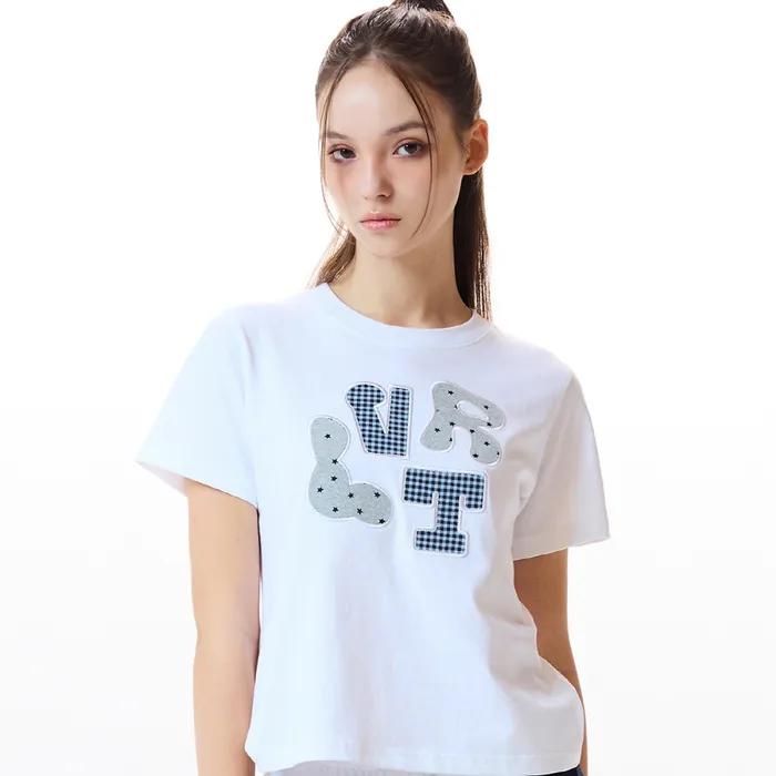 LVTR PATCH TEE(WHITE)