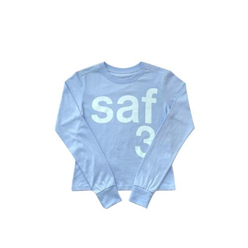 1/2 BASIC SAFARI L/S TEE (SKY)