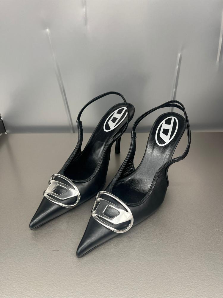 디젤 D Venus Sb 슬링백 스틸레토 힐