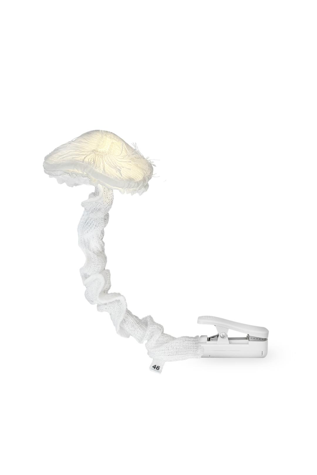 mushroom clamp lamp (white)
