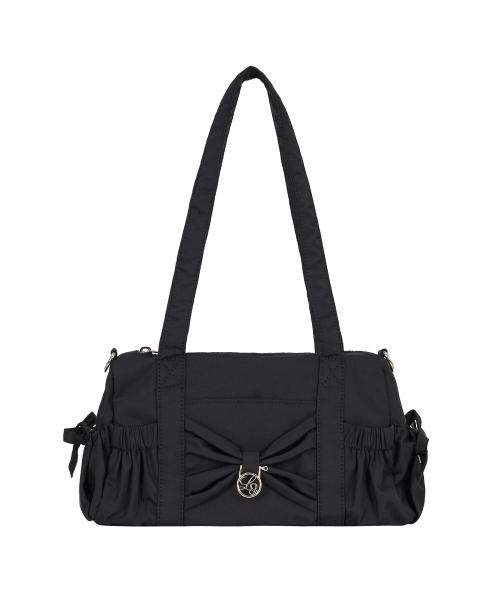 보우 포티 미니 더플 백 블랙