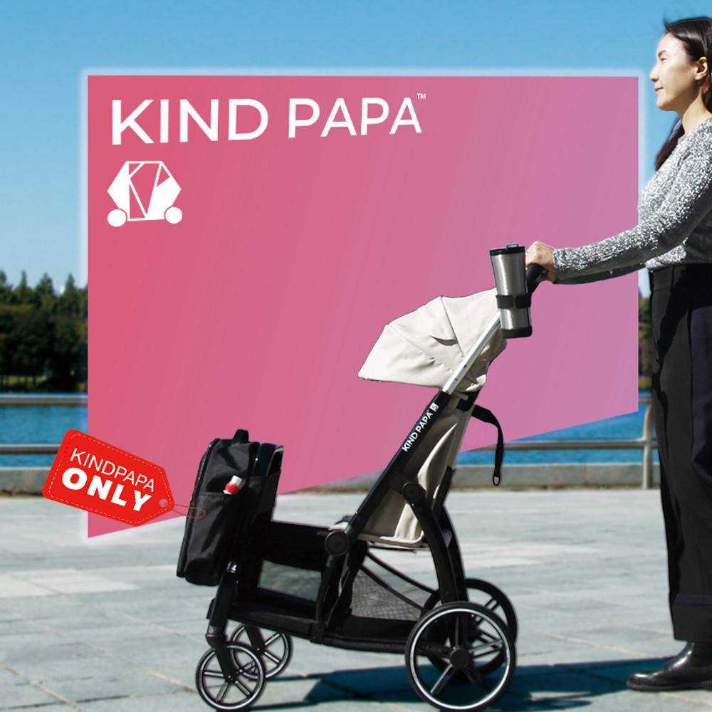 130cm, 30kg도 OK, 카인드파파5 KINDPAPA 유아차, 절충형 휴대용 트라이크 유모차